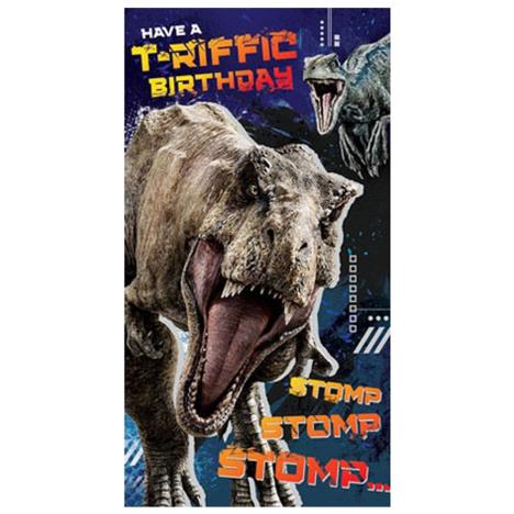 Jurassic World T-Riffic Birthday Card £2.45